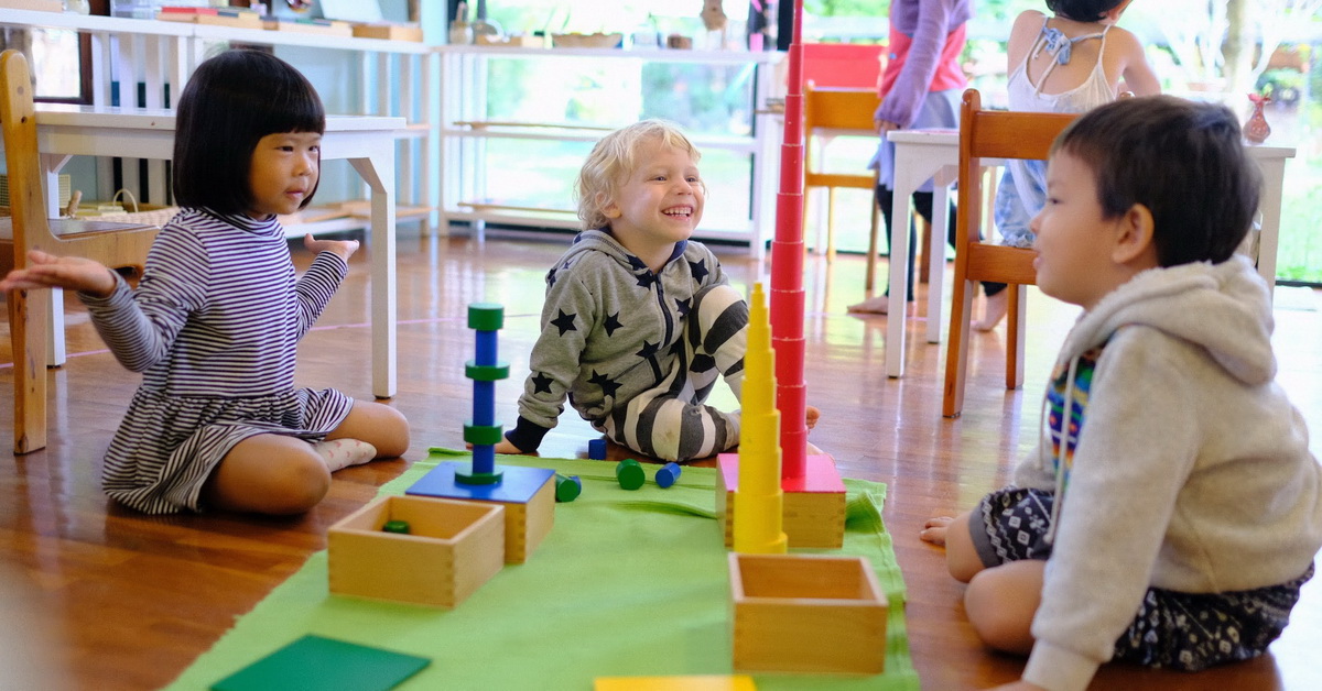 Montessori inspiring children to learn, explore, adapt and create