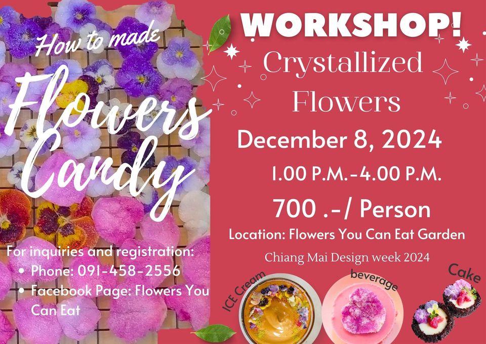 How to made flowers candy