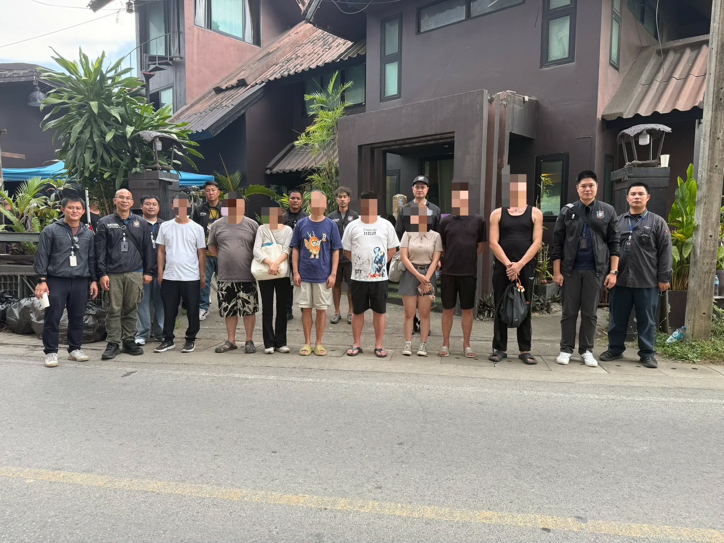 Tourist police raid illegal Chinese vertical drama shoot in Chiang Mai
