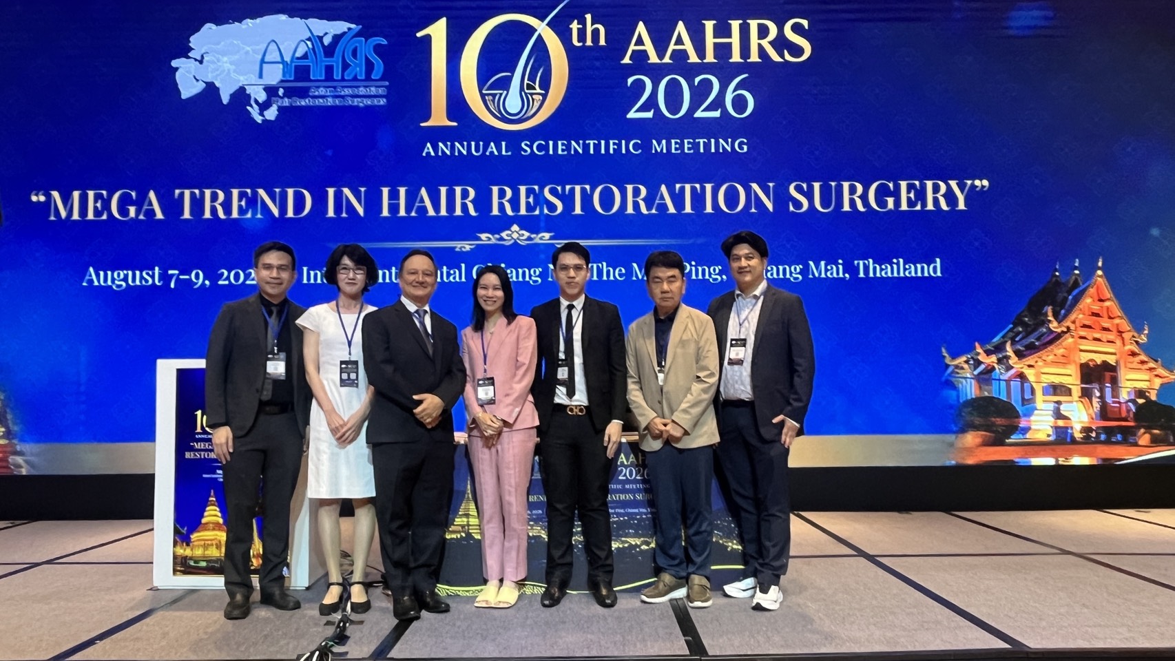 AAHRS 2026 in Chiang Mai Highlights AI and Medical Innovation as Thailand Strengthens Role as Asian Hair Restoration Hub